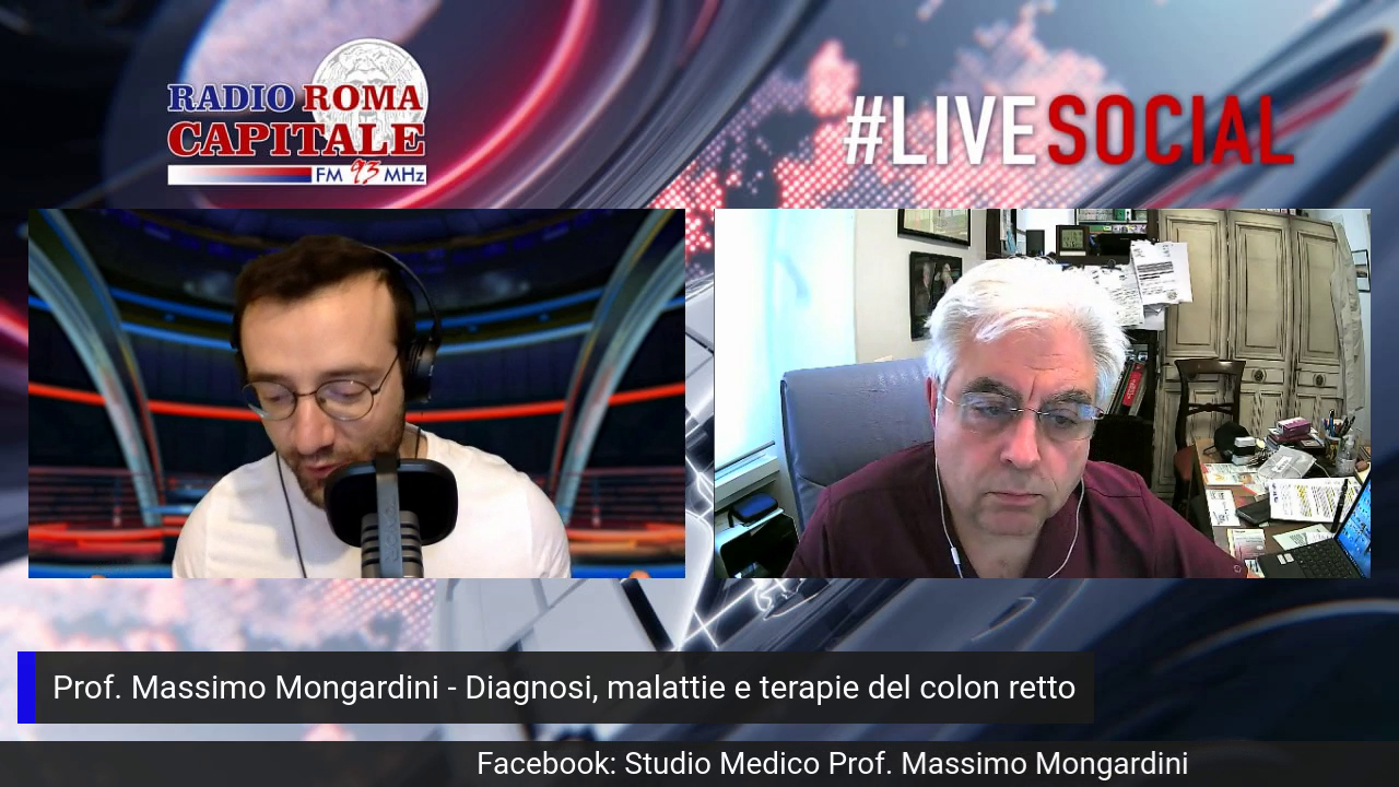 radio roma capitale intervista il prof. mongardini - cosa sono i prolassi rettali